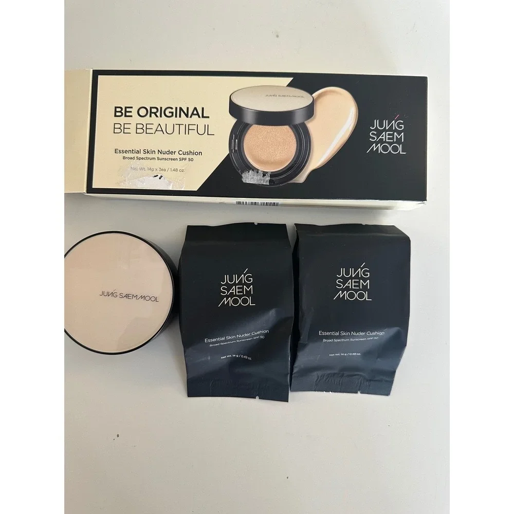 JUNGSAEMMOOL 17 Fair-Light Essential Skin Nuder Cushion Bundle Set 14g x 3